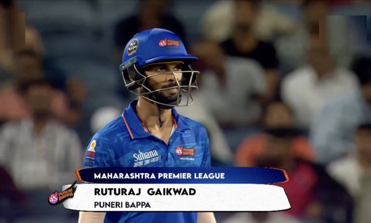 Ruturaj Gaikwad smashed 50 runs from 23 balls in MPL Clash