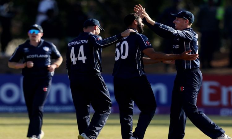 Scotland make it two in a row with big win over UAE at the CWC 2023 Qualifier !