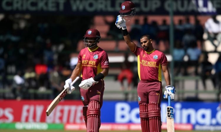 West Indies set 340 runs target for Nepal in ICC World Cup Qualifiers 2023 