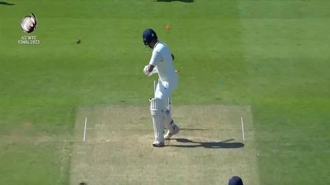 Wtc Final Pujara Clean Bowled On Greens Ball -Watch Video!