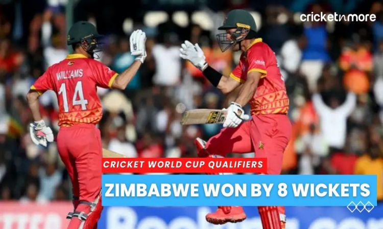 Zimbabwe Beat Nepal By 8 Wickets In Cricket World Cup Qualifiers