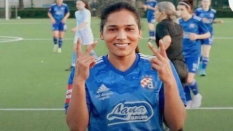Female footballer Jyoti Chouhan becomes first Indian player to score in Cup final in Europe