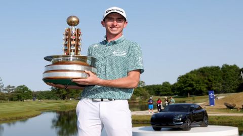 Golf: McKibbin wins maiden DP World Tour title with two-stroke win at European Open