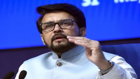 Govt willing to have discussion with protesting wrestlers: Anurag Thakur