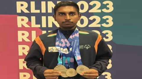 Special Olympics World Games: T Vishal bags silver medal