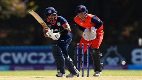 CWC 2023 Qualifiers: Shayan Jahangir's half-century gives USA a fighting total!