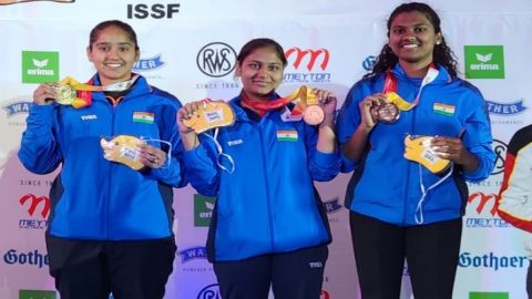 Junior Shooting World Cup: India finish on top of the medal tally