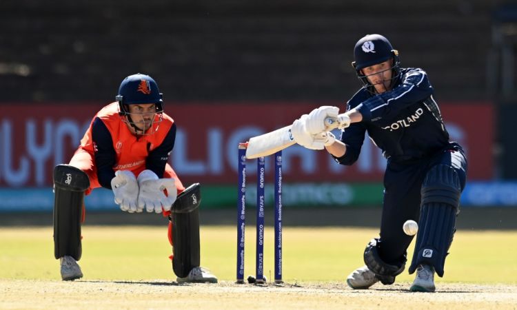 CWC 2023 Qualifiers: Brandon McMullen's Brilliant ton help Scotland post a competitive total against