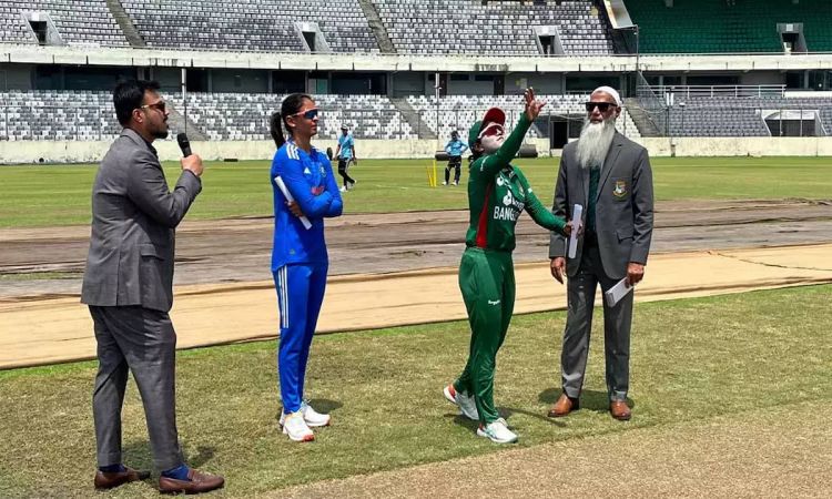 Bangladesh1st T20I: Minnu Mani, Anusha Bareddy Handed Debuts As India Win Toss, Opt To Bowl First Ag