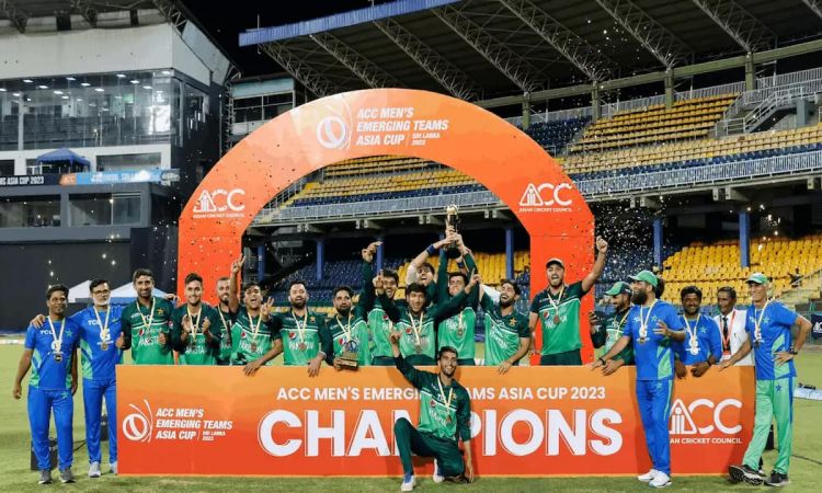 Emerging Men’s Asia Cup: Pakistan ‘A’ Win Title After Thumping India ‘A’ By 128 Runs