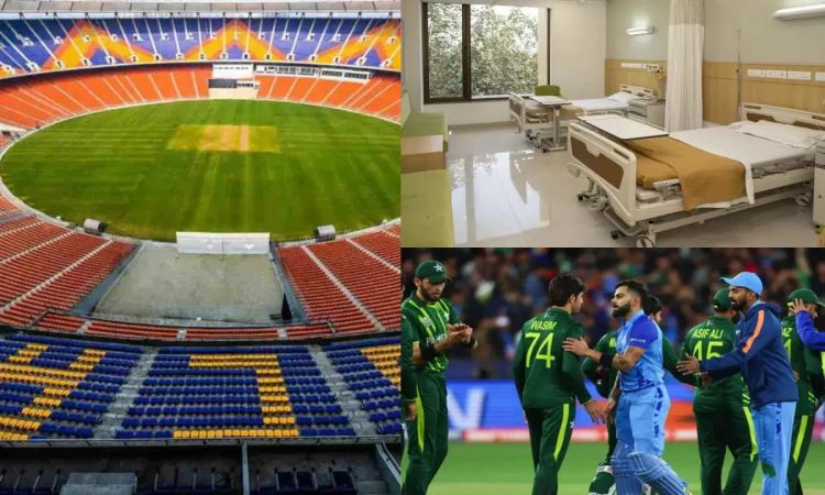 Hotels in Ahmedabad full for India-Pakistan match; fans booking beds in hospital