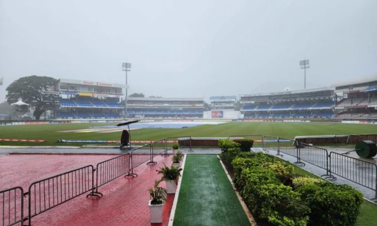 2nd Test between India and West Indies drawn due to rain