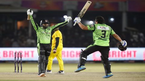 Zim Afro T10: Hazratullah Zazai hands Durban Qalandars historic maiden title