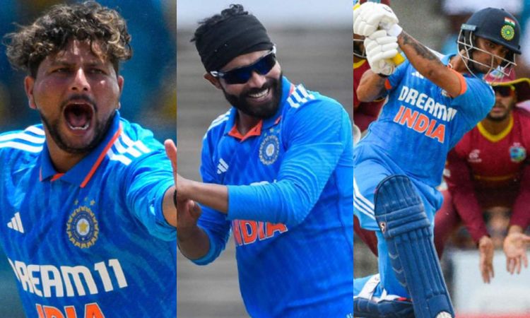 1st ODI: Kuldeep, Jadeja And Ishan Star In India's 5 Wicket Win Over West Indies