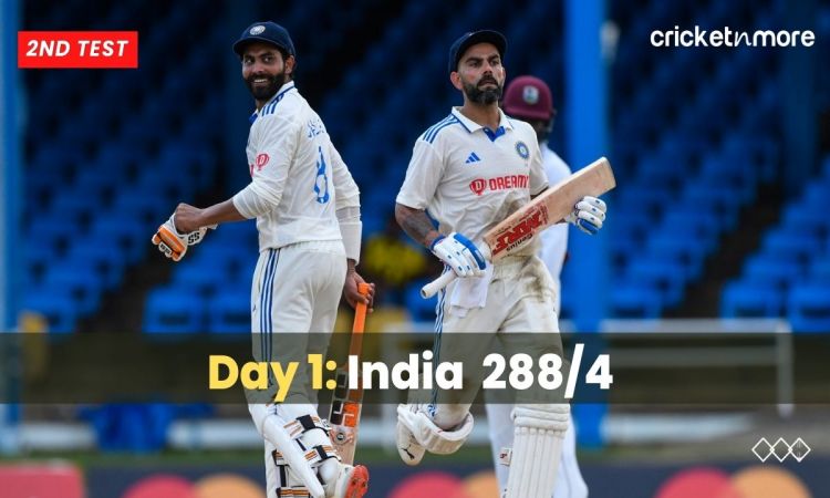 India vs West Indies second Test Day 1 Report
