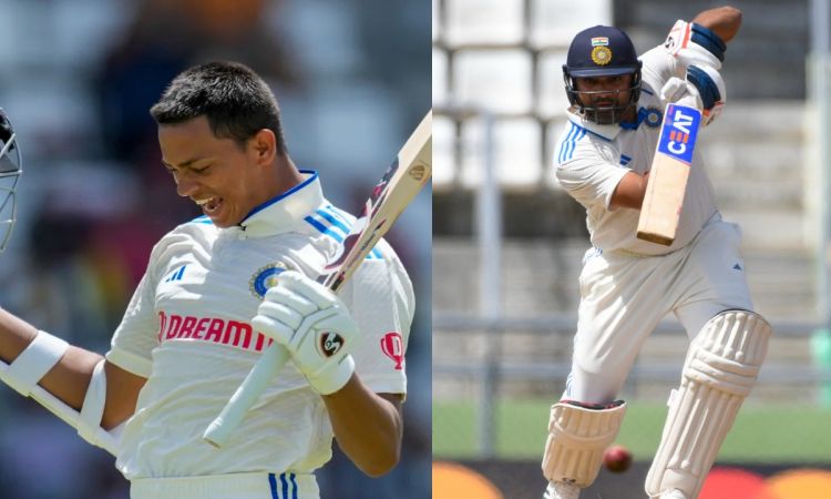 जायसवाल-रोहित के शतकों की मदद से भारत का वेस्टइंडीज के खिलाफ पलड़ा भारी, दूसरे दिन मेहमान टीम का स्को