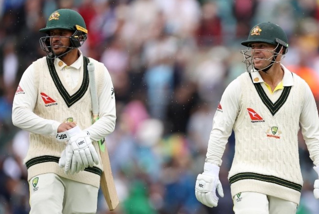Ashes 2023, 5th Test: Australia needs a further 249 runs to take a 3-1 lead in the series! ஆஷஸ் 2023: வார்னர், கவாஜா அதிரடி; மழையால் தடைபட்ட ஆட்டம்!