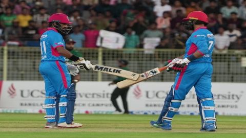 BAN vs AFG 1st T20: முகமது நபி அரைசதம் வங்கதேசத்திற்கு 155 ரன்கள் டார்கெட்