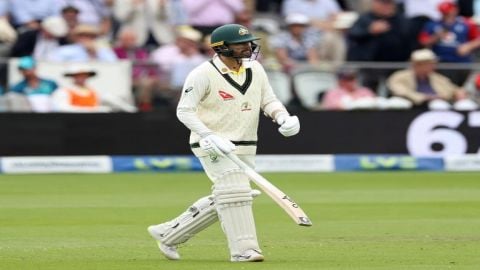 Nathan Lyon on batting with an injury on the Day 4 of the second Ashes Test at Lord's!