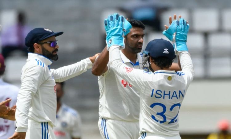 WI vs IND 1st Test: India have made a strong start with the ball in Dominica with Ashwin dismissing 