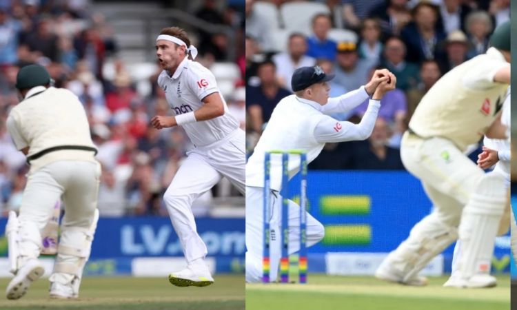एशेज 2023: तीसरे टेस्ट मैच में ब्रॉड ने अपना कहर बरपाते हुए पहले ही ओवर में वॉर्नर को बनाया अपना शिक