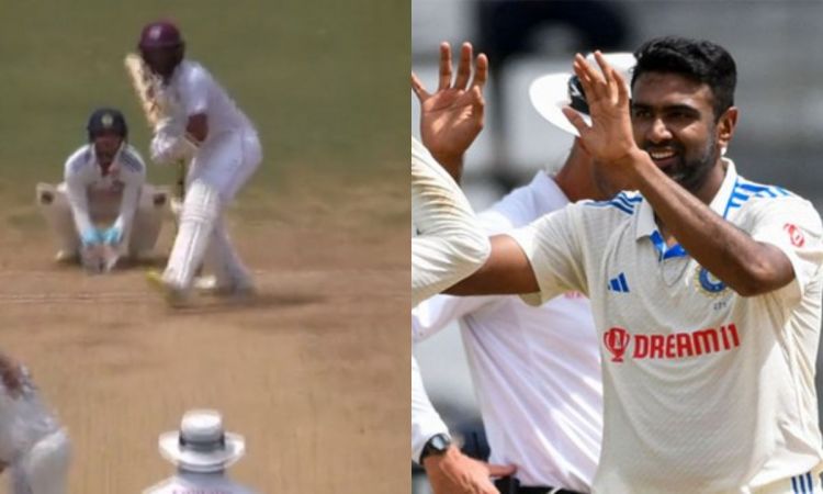 VIDEO: अश्विन अन्ना ने डाली ड्रीम बॉल, देखते रह गया वेस्टइंडीज का कप्तान