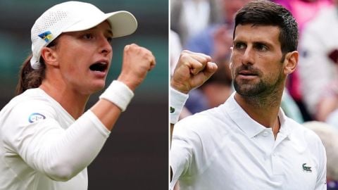 Wimbledon: Djokovic overcomes sluggish start to advance;Swiatek overcomes China's Zhu!