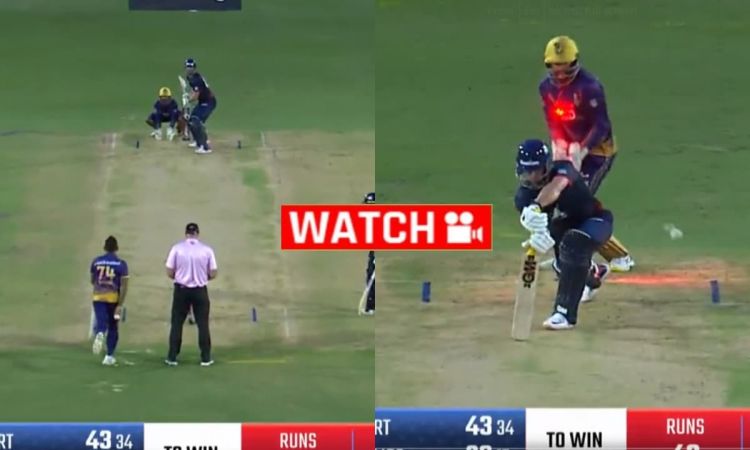 मिस्ट्री स्पिनर सुनील नारायण ने दिखाया जादू, बॉल घुमाकर घुमा दिया बल्लेबाज़ का दिमाग; देखें VIDEO