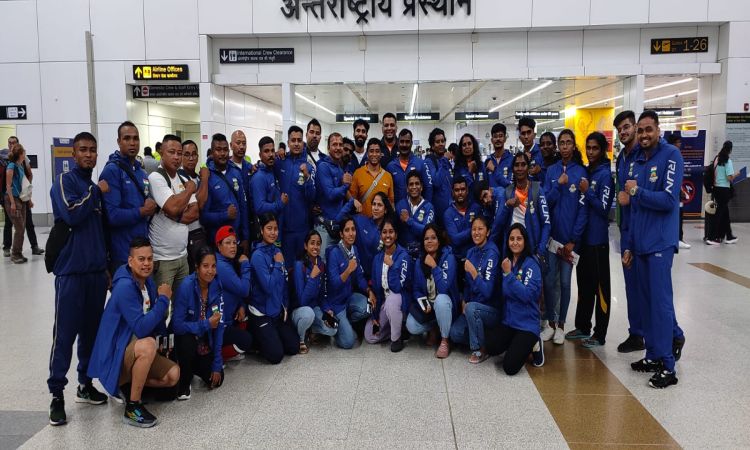 43-member strong Indian contingent departs for World Armwrestling