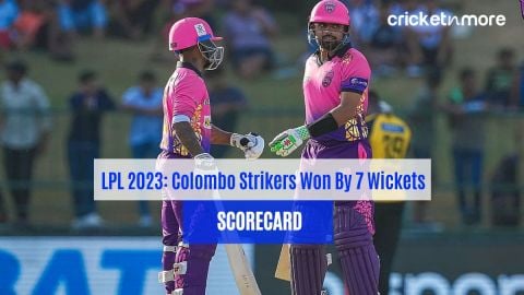Galle Titans Vs Colombo Strikers Scorecard
