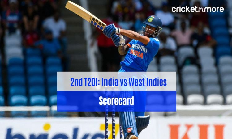 India set 153 runs target for West Indies in 2nd T20I