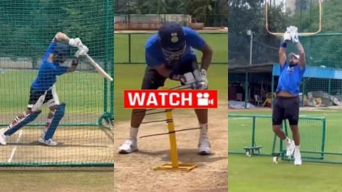 KL Rahul Fitness Update: बल्ले से दिखाया जलवा हवा में उड़कर पकड़ा कैच, जल्द वापसी करेंगे केएल राहुल