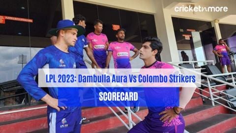 Dambulla Aura Vs Colombo Strikers Scorecard