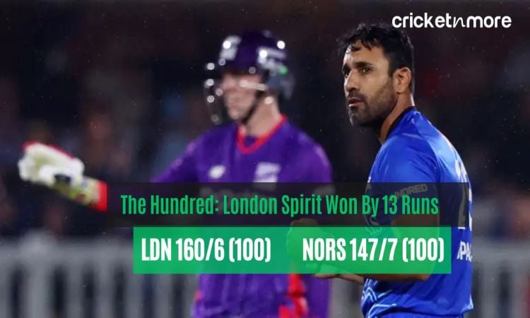 London Spirit Beat Northern Superchargers By 13 Runs