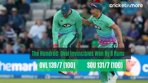 The Hundred Scorecard, Oval Invincibles Vs Southern Brave Scorecard