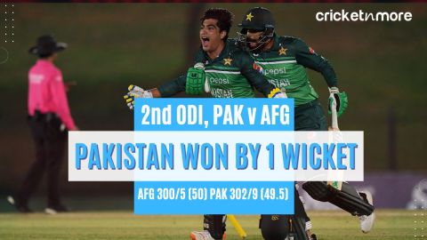 Pakistan vs Afghanistan 2nd ODI Scorecaard