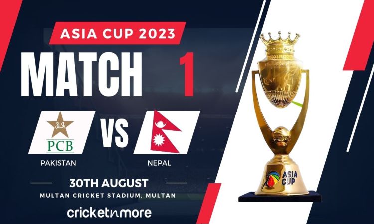 Pakistan vs Nepal Asia Cup 2023 Preview