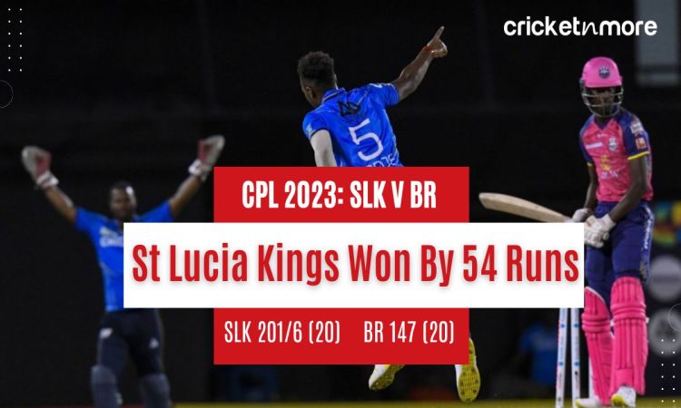 St Lucia Kings Vs Barbados Royals Scorecard