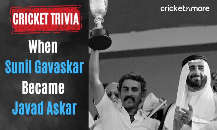 Sunil Gavaskar-Javad Askar