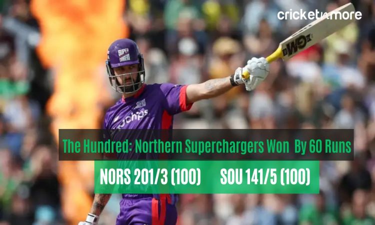 Northern Superchargers vs Southern Brave Scorecard