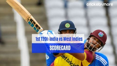 1st T20I: West Indies win toss and opt to bat first; Tilak, Mukesh make debut for India