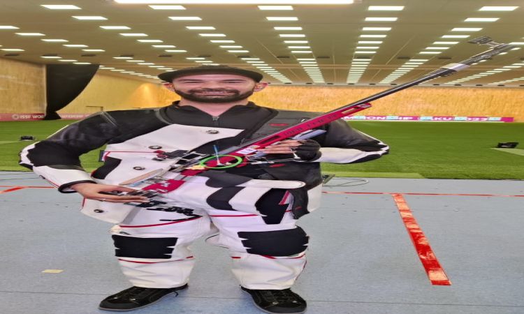 Akhil Sheoran wins bronze, Olympic quota at Baku Shooting Worlds