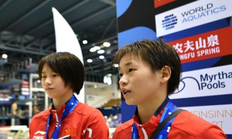 China sweep four synchro diving golds at World Cup Berlin Super Final