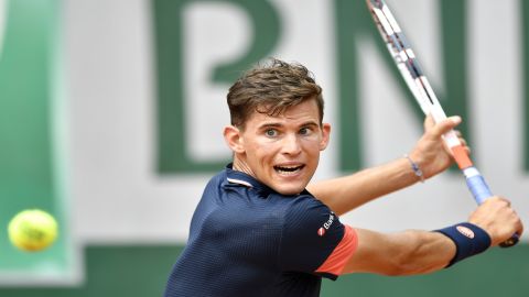 FRANCE-PARIS-TENNIS-FRENCH OPEN-DAY 2,Dominic Thiem