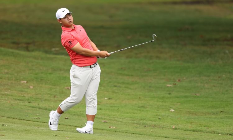 Golf: Korea’s Tom Kim shines with 64, trails Spieth by one stroke in St Jude Championship