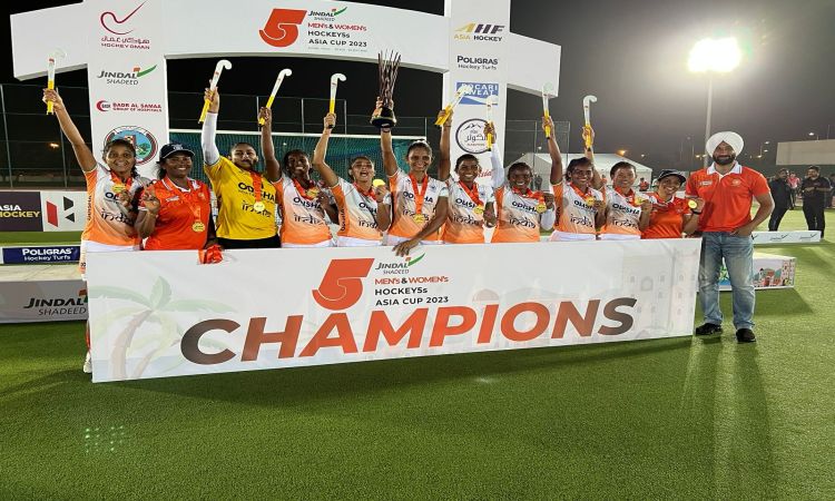 Indian women’s hockey team beats Thailand 7-2 in final; wins inaugural Women’s Hockey 5s Asia Cup