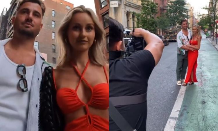 WATCH: न्यूयॉर्क की सड़कों पर गर्लफ्रेंड के साथ घूम रहे थे स्टोइनिस, अनजान फोटोग्राफर ने रोक लिया रा