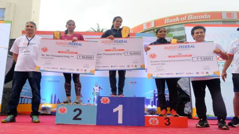 Mumbai Half Marathon 2023: Chhagan Bombale retains men’s title, Haryana’s Bharti wins women’s event