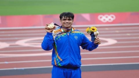 Neeraj Chopra makes history with first gold for India in World Championship