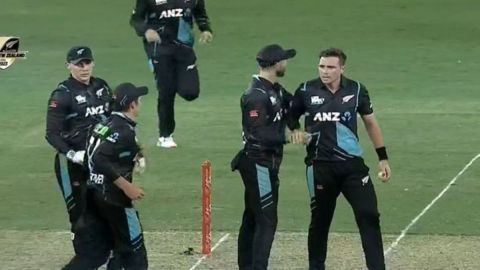 UAE vs NZ: न्यूज़ीलैंड ने यूएई को पहले टी-20 में हराया, टिम साउदी ने लगाई रिकॉर्ड्स की झड़ी